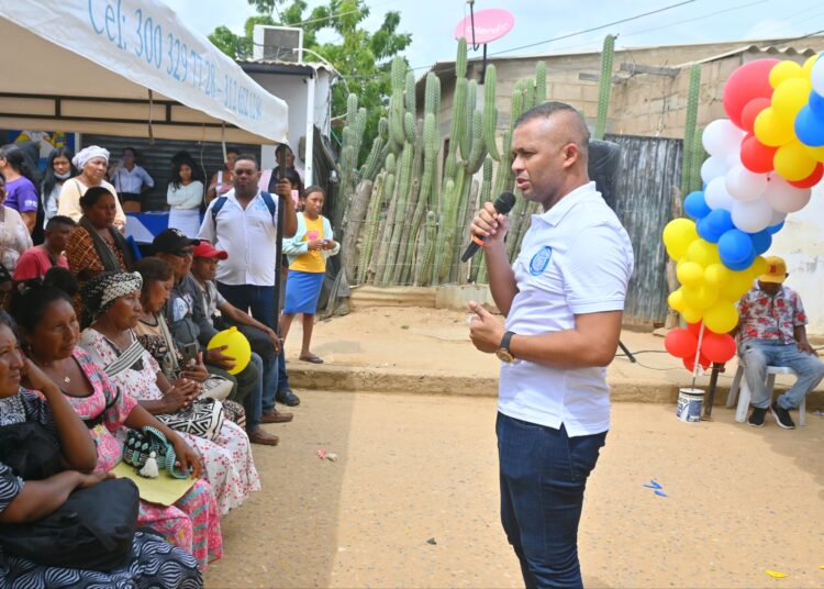 PROGRESO AL BARRIO EN URIBIA FUE UN ÉXITO TOTAL