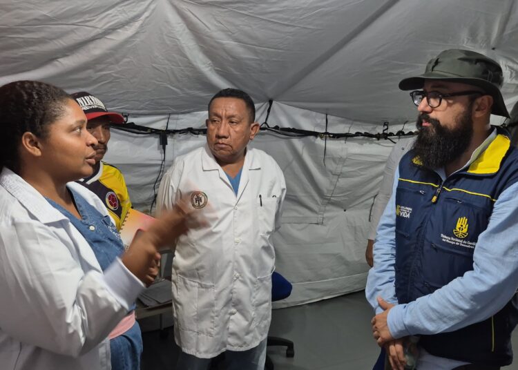 Hospital de campaña instalado por la UNGRD en la alta guajira ya ofrece consulta externa.