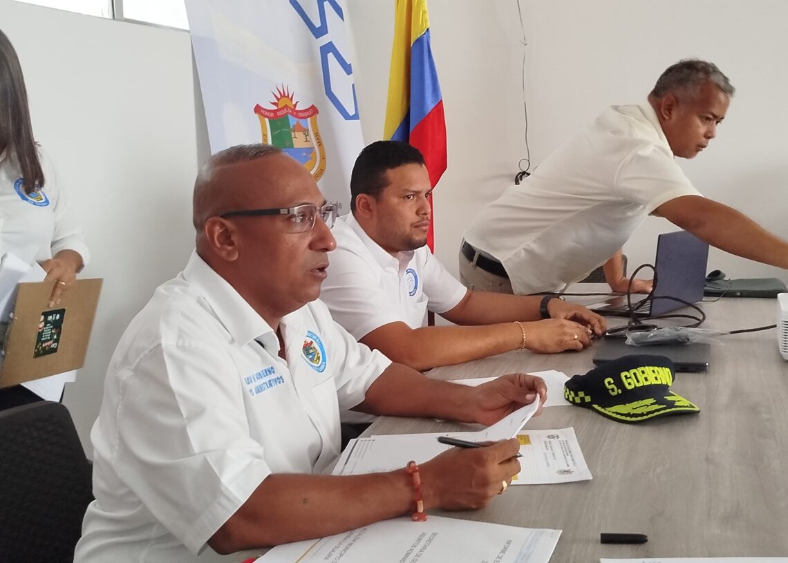 Uribia da un paso firme hacia la seguridad en Primer Comité de Orden Público