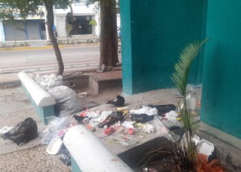 Denuncia sobre el inadecuado manejo de residuos en los alrededores del Fondo Mixto.