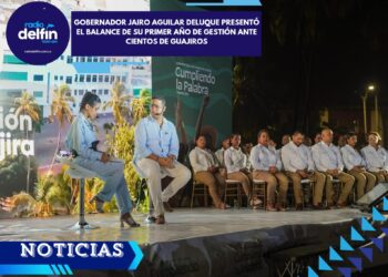 Gobernador Jairo Aguilar Deluque presentó el balance de su primer año de gestión ante cientos de Guajiros