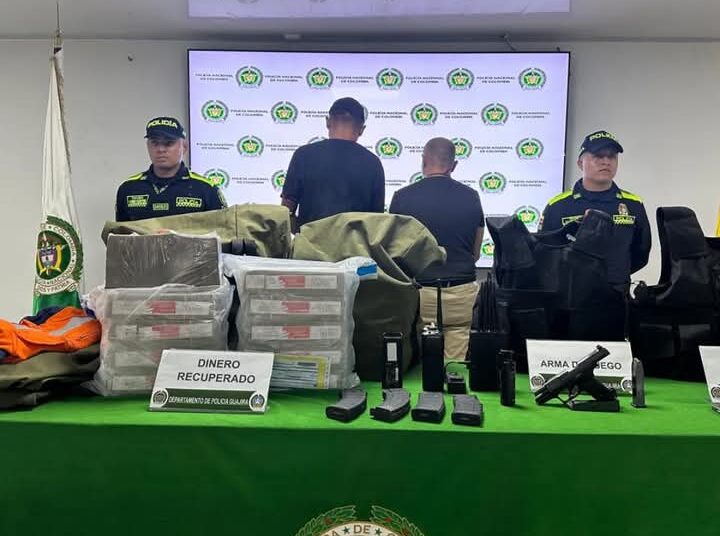 En las Ultimas Horas capturan a dos presuntos asaltantes tras robo millonario a carro de valores en Aeropuerto Almirante Padilla de Riohacha