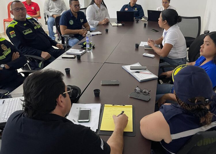 Gobernación lleva a cabo el consejo extraordinario de gestión de riesgo de desastres en Dibulla.