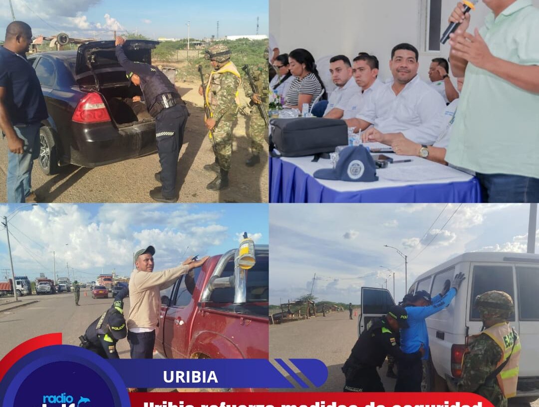 Uribia refuerza medidas de seguridad tras ola de violencia.
