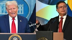 Trump asegura que impondrá más aranceles a Colombia tras la disputa con Petro.