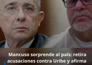 El exjefe paramilitar Salvatore Mancuso sorprendió este jueves al echarse para atrás en las graves acusaciones que durante años sostuvo contra el expresidente Álvaro Uribe Vélez.