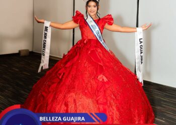 La niña Thalíana Vargas De la Espriella, orgullo guajiro oriunda del cabo de la vela, representará a Colombia en República Dominicana.