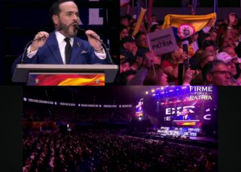 Abelardo de la Espriella sorprendió al llenar el Movistar Arena durante mitin en Bogotá.