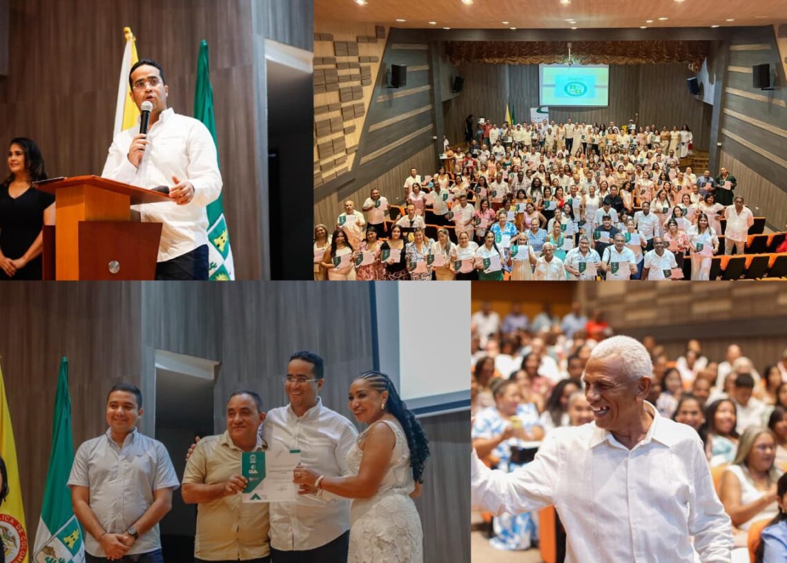 El gobernador Jairo Aguilar Deluque culminó el Diplomado en Participación Ciudadana, impulsando el liderazgo de más de 800 comunales en Riohacha y Maicao.