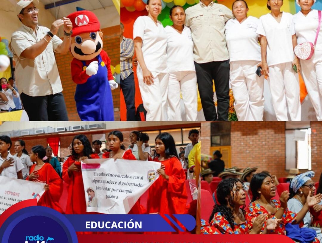 Gobernador Jairo Aguilar Deluque cumple su palabra con la educación en Albania.