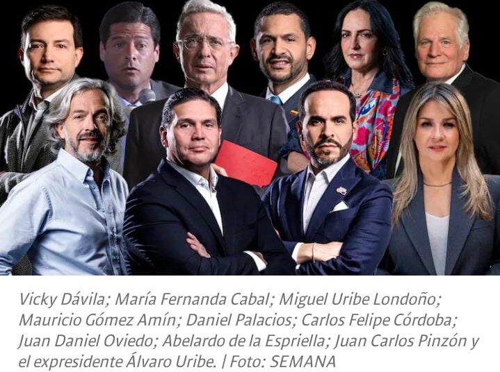 Respuestas encontradas a propuesta de Abelardo de la Espriella de escoger en diciembre a candidato de la derecha: Cabal se une y Vicky marca distancia.