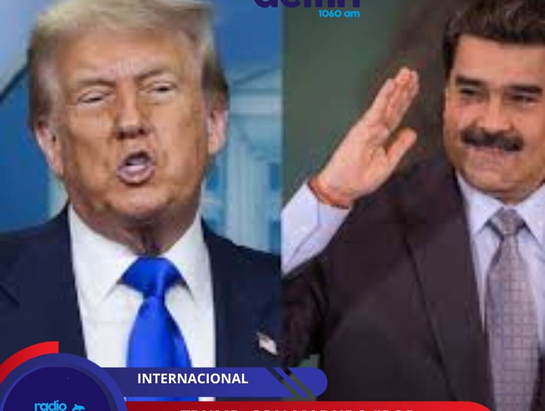 Trump: con Maduro «por las buenas» o «por las malas» también