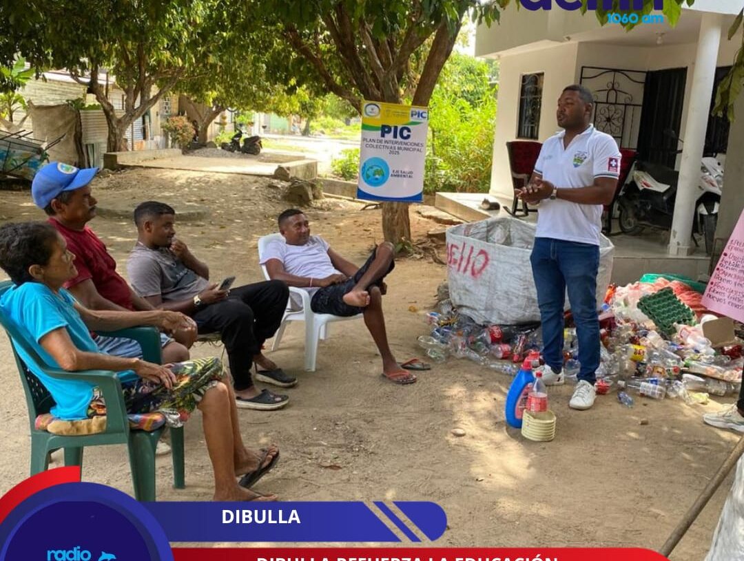 DIBULLA REFUERZA LA EDUCACIÓN AMBIENTAL CON LLAMADO A CLASIFICAR LOS RESIDUOS SEGÚN EL CÓDIGO DE COLORES.