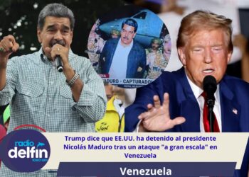 Trump dice que EE.UU. ha detenido al presidente Nicolás Maduro tras un ataque «a gran escala» en Venezuela