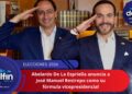 Abelardo De La Espriella anuncia a José Manuel Restrepo como su fórmula vicepresidencial.