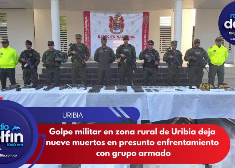 Golpe militar en zona rural de Uribia deja nueve muertos en presunto enfrentamiento con grupo armado.
