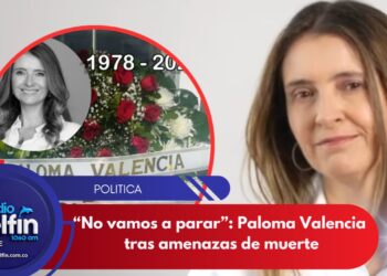 “No vamos a parar”: Paloma Valencia tras amenazas de muerte