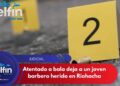 Atentado a bala deja a un joven barbero herido en Riohacha.