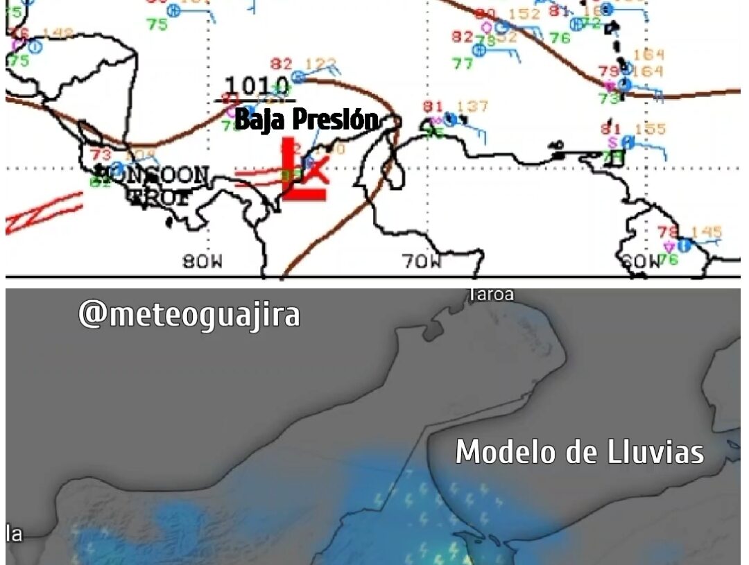 PRONÓSTICO DEL ESTADO DEL TIEMPO. MIÉRCOLES 13/05/26 07:30 AM  @meteoguajira