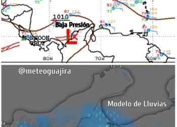 PRONÓSTICO DEL ESTADO DEL TIEMPO. MIÉRCOLES 13/05/26 07:30 AM  @meteoguajira