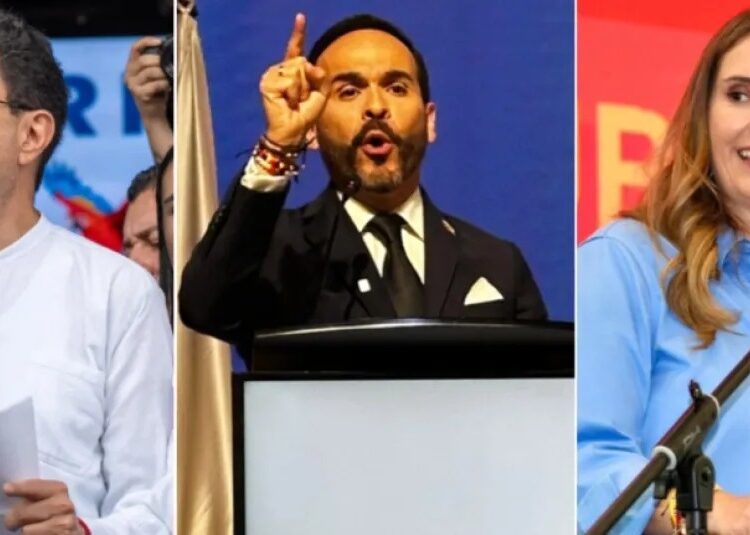 Iván Cepeda, Abelardo de la Espriella y Paloma Valencia encabezan encuesta de por quién nunca votarían los colombianos, según Guarumo y Ecoanalítica.