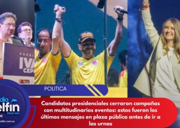 Candidatos presidenciales cerraron campañas con multitudinarios eventos: estos fueron los últimos mensajes en plaza pública antes de ir a las urnas