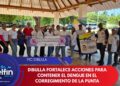 DIBULLA FORTALECE ACCIONES PARA CONTENER EL DENGUE EN EL CORREGIMIENTO DE LA PUNTA.