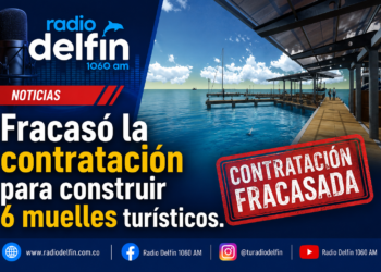 Fracasó la contratación para construir 6 muelles turísticos.