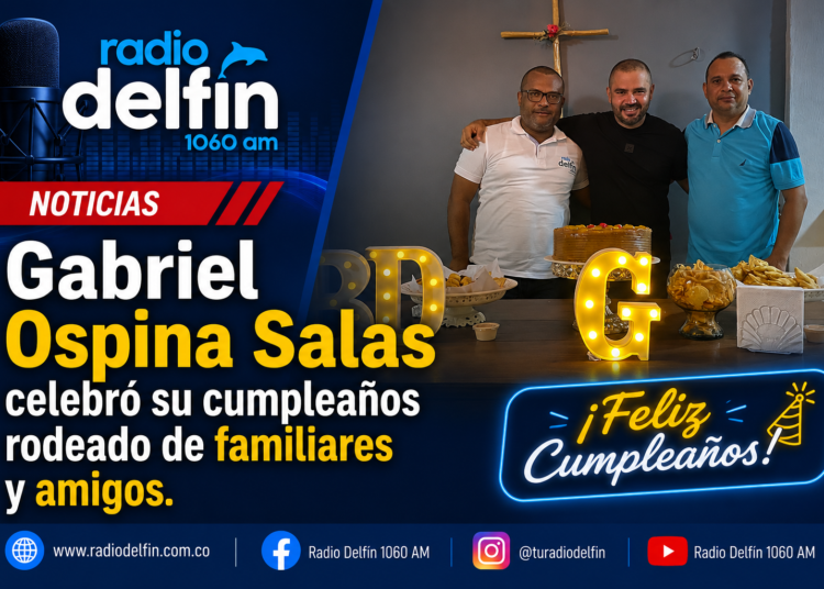 Gabriel Ospina Salas celebró su cumpleaños rodeado de familiares y amigos.
