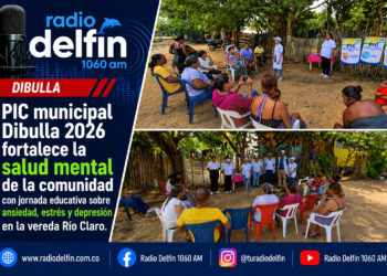 PIC municipal Dibulla 2026 fortalece la salud mental de la comunidad con jornada educativa sobre ansiedad, estrés y depresión en la vereda Río Claro