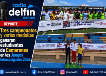 Tres campeonatos y varias medallas ganaron estudiantes de Camarones en los Juegos Intercolegiados 2026.