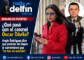 ¿Qué pasó con el coronel Óscar Dávila? Angie Rodríguez dice que policías del Dapre le comentaron que “no fue un suicidio”.