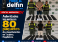 Autoridades incautaron 80 paquetes de estupefacientes en Tasajera, Magdalena.