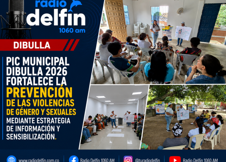 PIC Municipal Dibulla 2026 fortalece la prevención de las violencias de género y sexuales mediante estrategia de información y sensibilización.