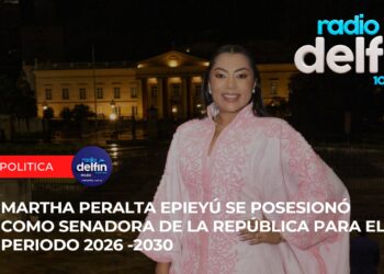 Martha Peralta Epieyú se posesionó como senadora de la República para el periodo 2026 -2030