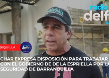Char expresa disposición para trabajar con el Gobierno de De La Espriella por la seguridad de Barranquilla.