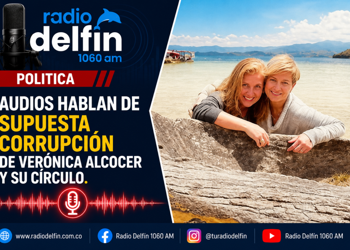 Audios hablan de supuesta corrupción de Verónica Alcocer y su círculo.