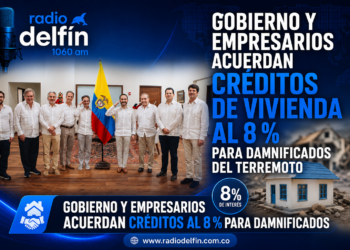 Gobierno y empresarios acuerdan créditos de vivienda al 8 % para damnificados del terremoto.