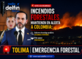Incendios forestales mantienen en alerta a Colombia: Gobierno investiga posibles acciones criminales y pide apoyo internacional.