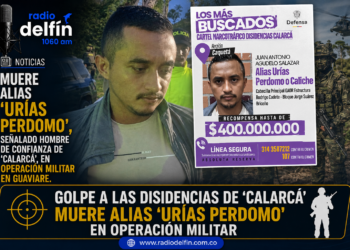Muere alias ‘Urías Perdomo’, señalado hombre de confianza de ‘Calarcá’, en operación militar en Guaviare.