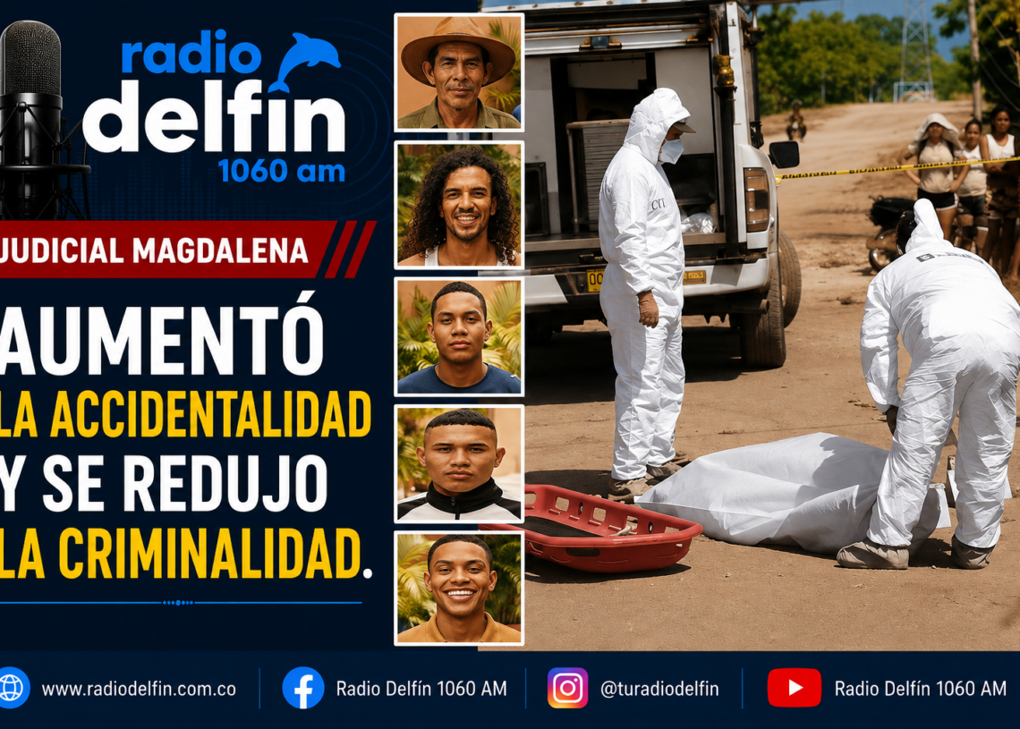 Aumentó la accidentalidad y se redujo la criminalidad
