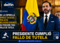 De La Espriella ofrece excusas por acto religioso durante su posesión tras fallo de tutela.