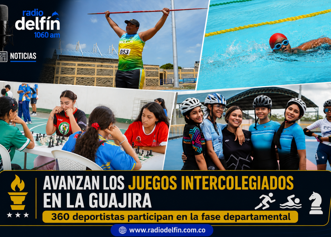 Avanzan los Juegos Intercolegiados en La Guajira con participación de 360 deportistas