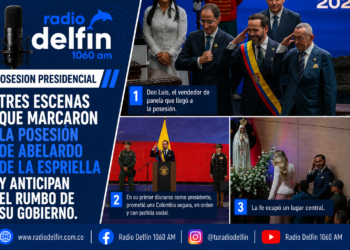 Tres escenas que marcaron la posesión de Abelardo de la Espriella y anticipan el rumbo de su gobierno.