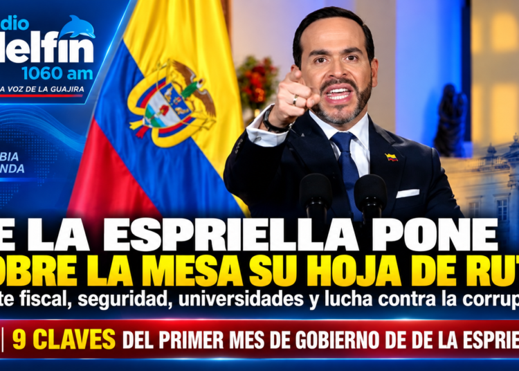 De la Espriella pone sobre la mesa su hoja de ruta: ajuste fiscal, seguridad, universidades y lucha contra la corrupción