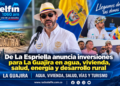 🇨🇴 De La Espriella anuncia inversiones para La Guajira en agua, vivienda, salud, energía y desarrollo rural.