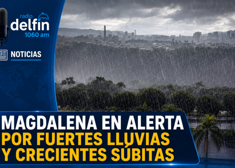 Magdalena mantiene vigilancia por riesgo de crecientes súbitas tras fuertes lluvias.
