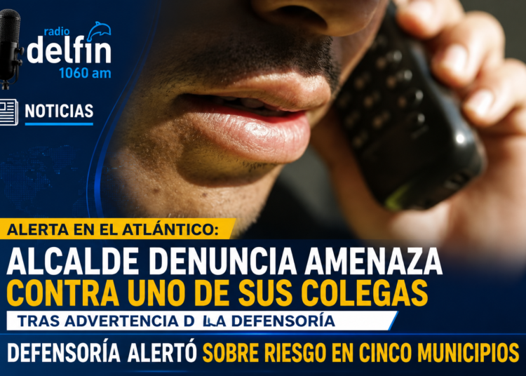 Alerta en el Atlántico: alcalde denuncia amenaza contra uno de sus colegas tras advertencia de la Defensoría