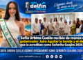 Sofía Urbina Cuello recibió de manos del gobernador Jairo Aguilar la banda y el decreto que la acreditan como Señorita Guajira 2026-2027.