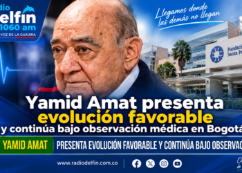 Yamid Amat presenta evolución favorable y continúa bajo observación médica en Bogotá.